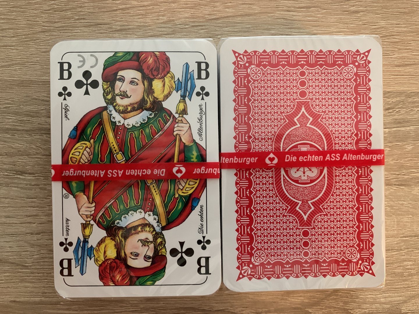 2x Altenburger Coeur Spielkarten Doppelset Kartenspiel Karten-Deck 4x 55 Blatt 