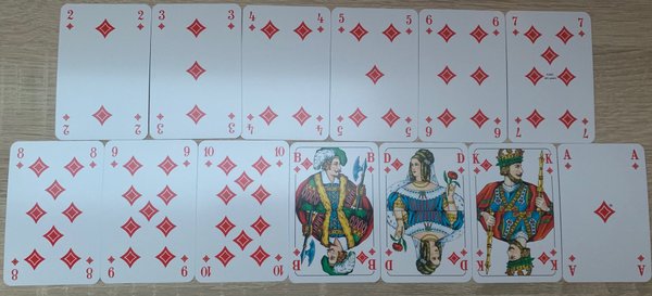 ASS Altenburger "Die echten" Spielkarten 55 Blatt inkl. 3 Joker Premium Papier Qualität