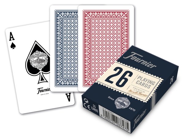 Fournier 26 2 Standard Index Bridgesize Spielkarten