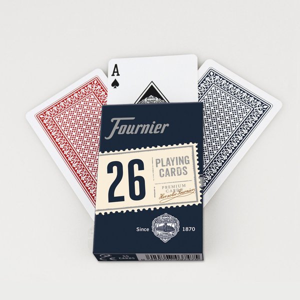 Fournier 26 2 Standard Index Bridgesize Spielkarten