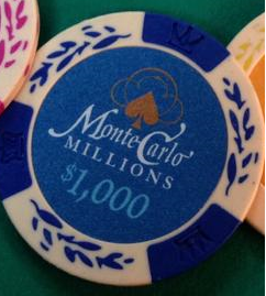 Pokerchips Monte Carlo Design Clay 14Gramm