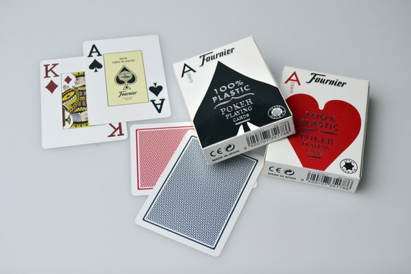 Fournier No 2800 Titanum (2 Jumbo Index) Plastik Spielkarten