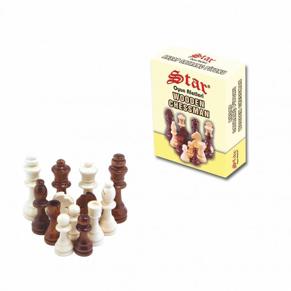 Schachfiguren Holz No.1